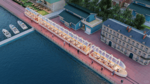 The Transparent Mini Train Crafted from Polycarbonate