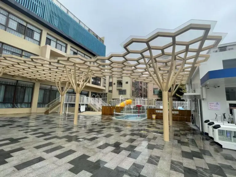 Innovative Polycarbonate Canopy for Kindergartens: A Smart Design Solution