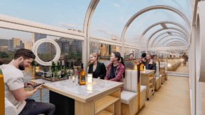 The Transparent Mini Train Crafted from Polycarbonate